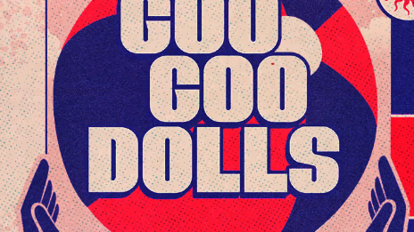 An illustrated poster shows two hands holding a globe with bold text reading &ldquo;GOOD GOOD DOLLS&rdquo; over a red-and-blue backdrop.